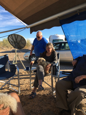 Cocktail Hour in the Desert